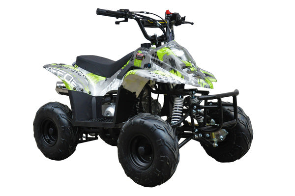 110cc Quad Bike  Green F1 image 0