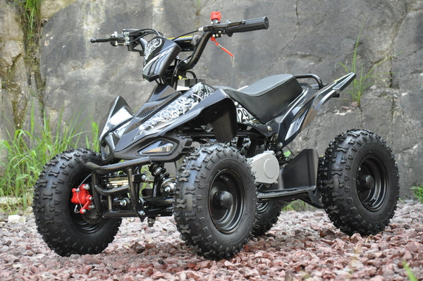 49cc Big Wheel Sports Quad Black F1 image 0