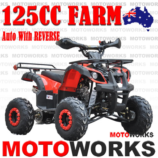 125cc Farm 1+1 Red image 0