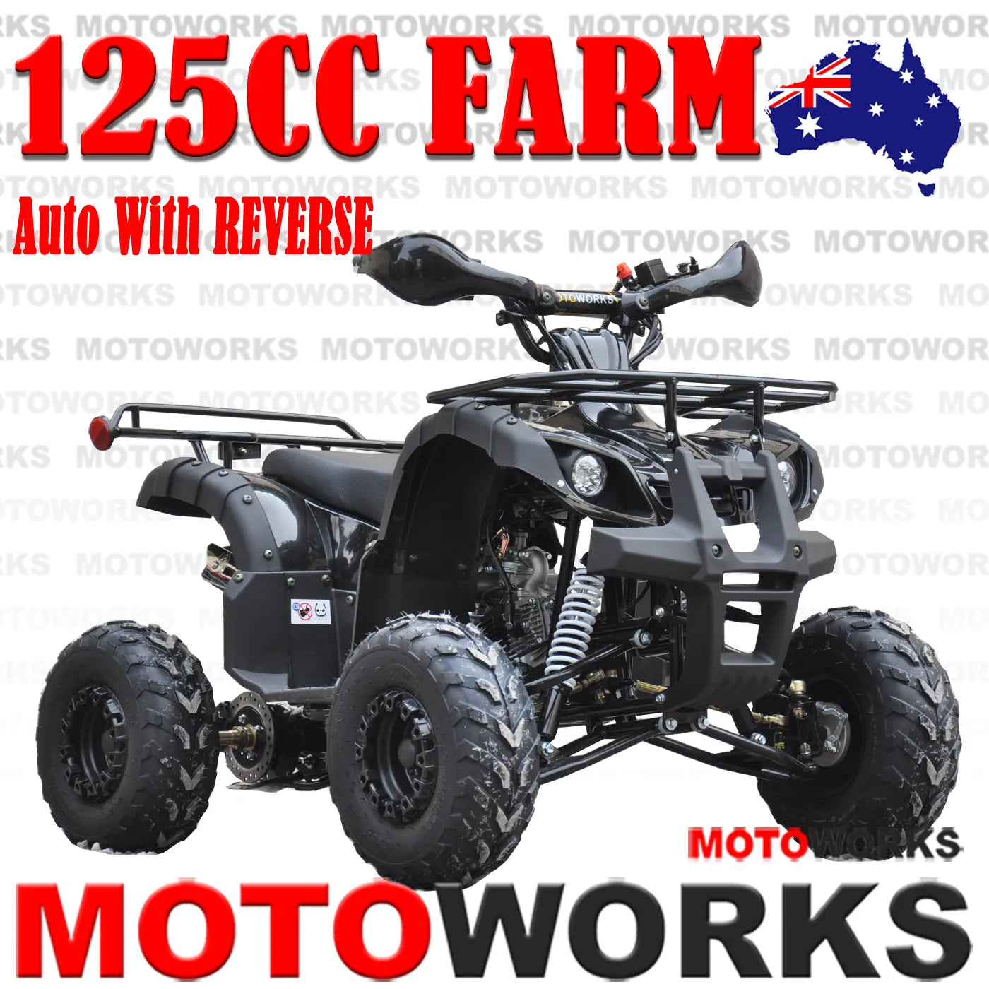 125cc Farm 1+1 Black image 0