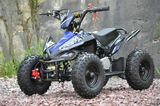 49cc Big Wheel Sports Quad Blue F1 image 0