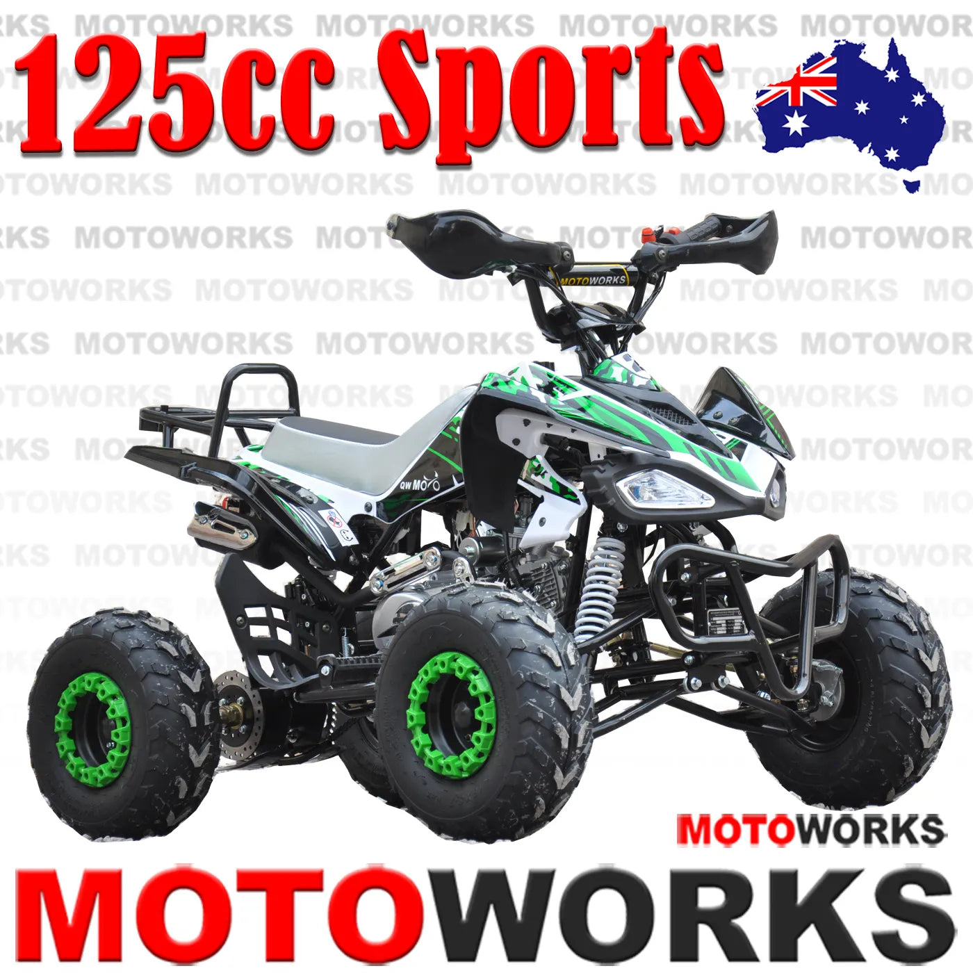 125cc Sport 3+1 Green image 0