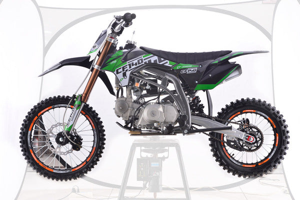 Crossfire CF140 Dirtbike Motorbike - Green image 0