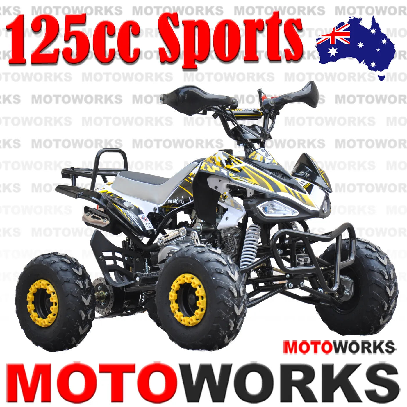 125cc Sport 3+1 Yellow image 1