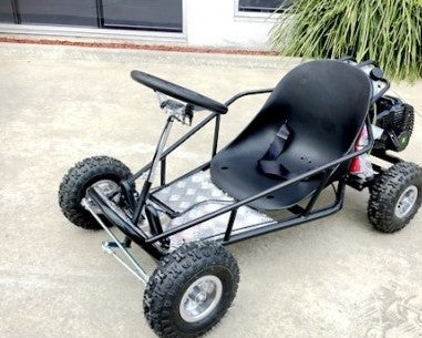 49cc Mini Go Kart 4 Wheeler - Black image 0